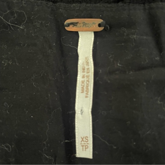 Free People Black Cotton Love Of My Life Button Down Midi Dress 37383 - Picture 7 of 10